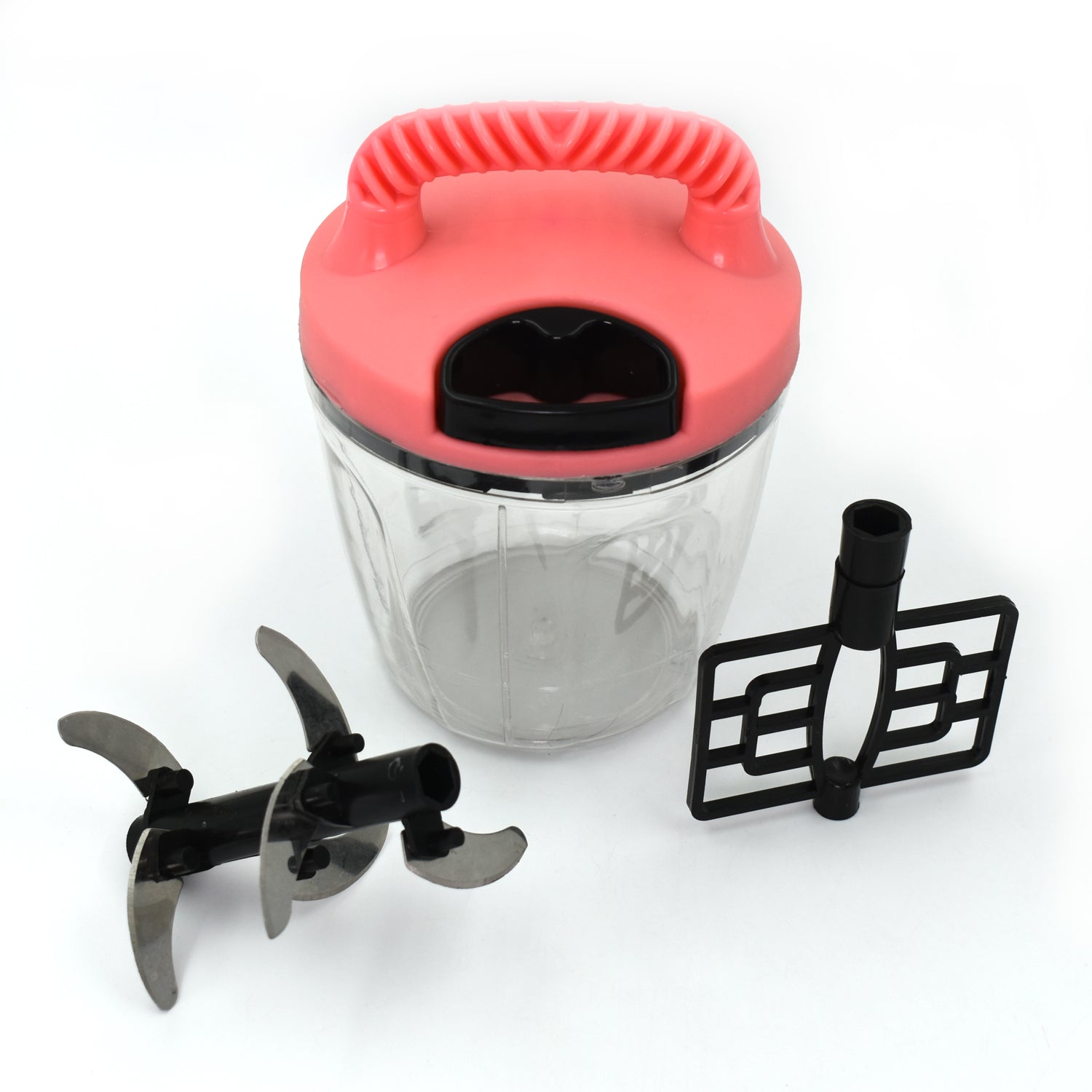 2714 2 in 1 Handy Chopper 1000 ML used widely in all kinds of household kitchen purposes for cutting and chopping of types of vegetables and fruits etc. 2714 2 in 1 Handy Chopper 1000 ML used widely in all kinds of household kitchen purposes for cutting and chopping of types of vegetables and fruits etc.